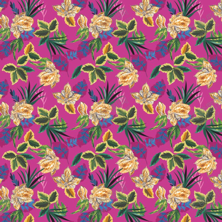 编号：15223110030129073273【酷图网】源文件下载-紫色花卉图案纹理背景