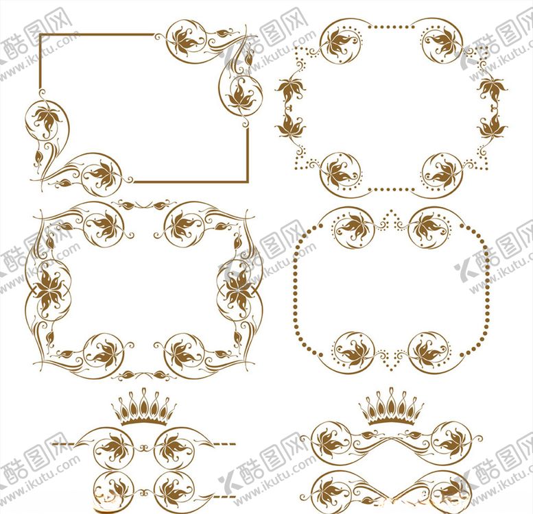 编号：93999109290059296962【酷图网】源文件下载-矢量边框花边
