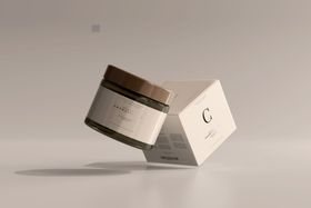 化妆品样机免抠包装矢量图矢量瓶体