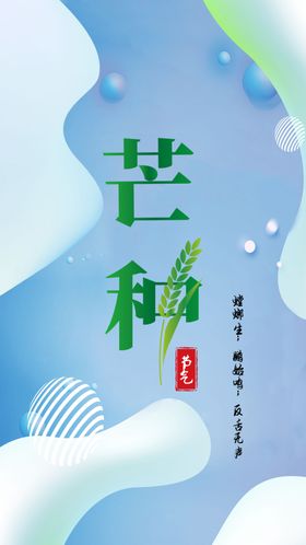 芒种海报