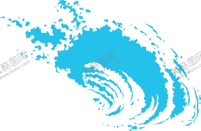 编号：96448410291935098848【酷图网】源文件下载-浪花素材