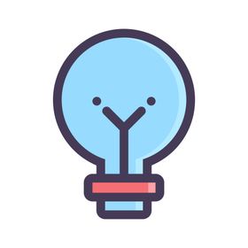灯泡图形标志图标装饰素材