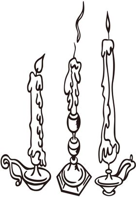 卡通画水彩描绘涂鸦