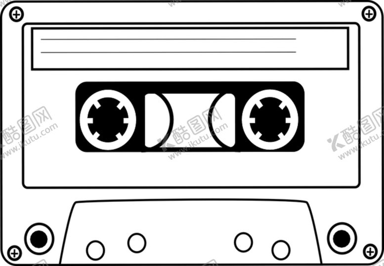 编号：32958209241359238089【酷图网】源文件下载-录音带