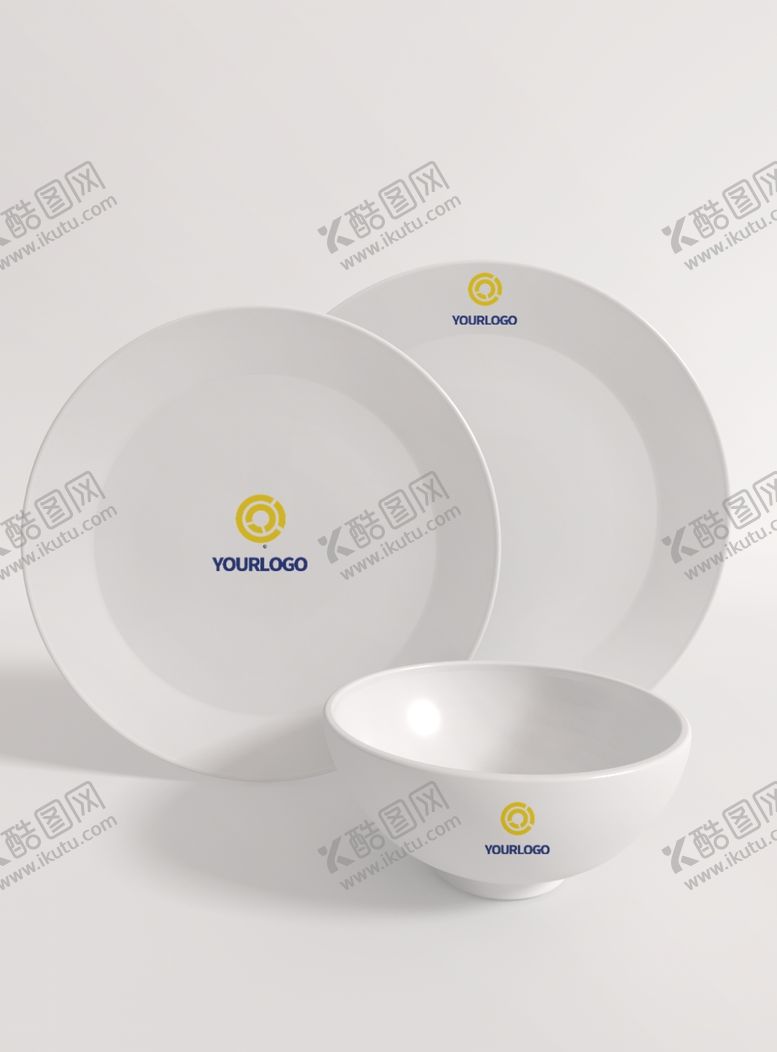 编号：93282809192114124197【酷图网】源文件下载-白色盘子样机
