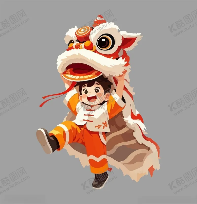 编号：39162503051149585609【酷图网】源文件下载-舞狮子