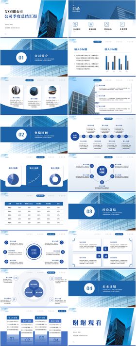 宠物店年终汇报总结PPT