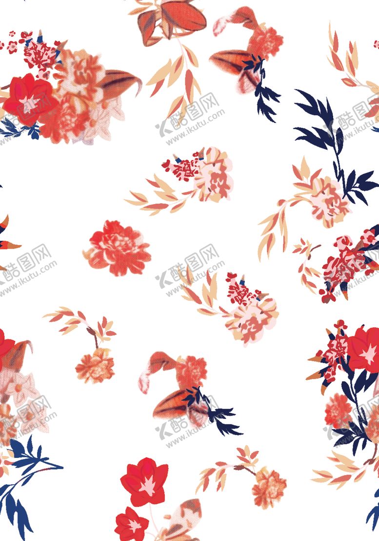 编号：87293010041755294956【酷图网】源文件下载-手绘花