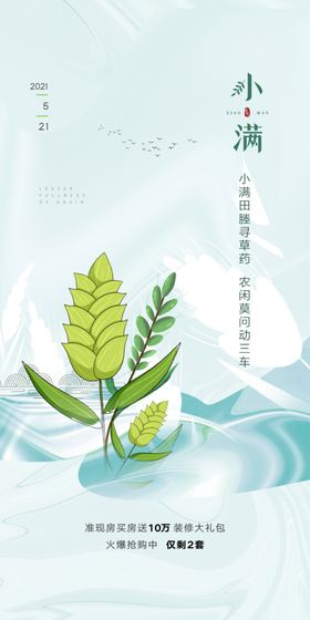 小满麦子夏至转发图