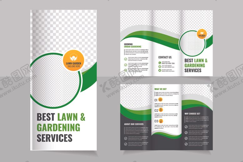 编号：63625811021957287877【酷图网】源文件下载-三折页