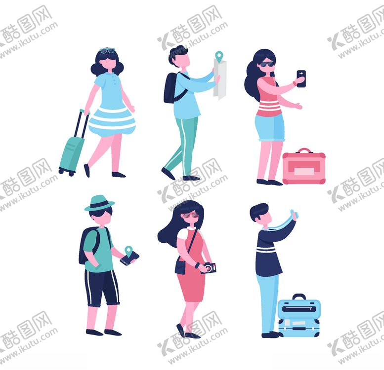 编号：58480005150726171751【酷图网】源文件下载-旅客游客