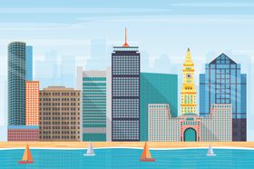 国际都市插图