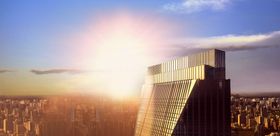 城市辉煌地标建筑海报