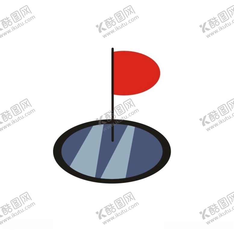 编号：65411406170334075915【酷图网】源文件下载-体育运动终点圈矢量图素材