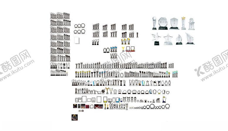 编号：65301404020147213772【酷图网】源文件下载-水晶奖杯