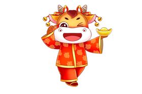 卡通牛