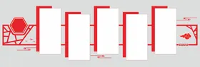 文化墙党建展板党建活动中心党建形象党建长廊