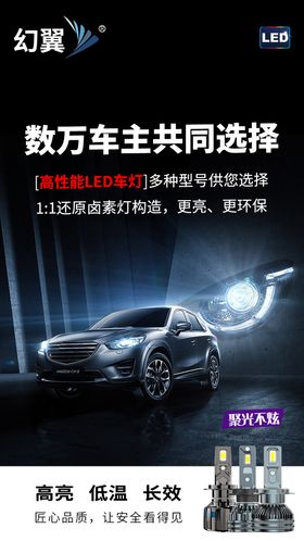 LED汽车大灯彩盒设计