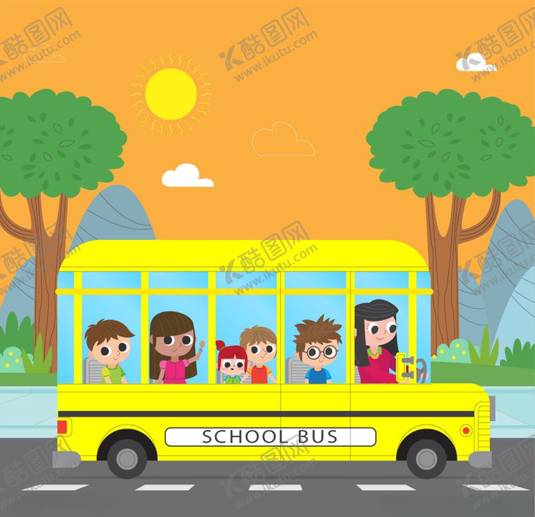 编号：26504310062113162702【酷图网】源文件下载-校车