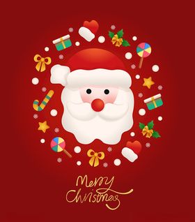 圣诞元素装饰图