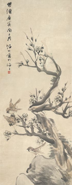 梅雀图
