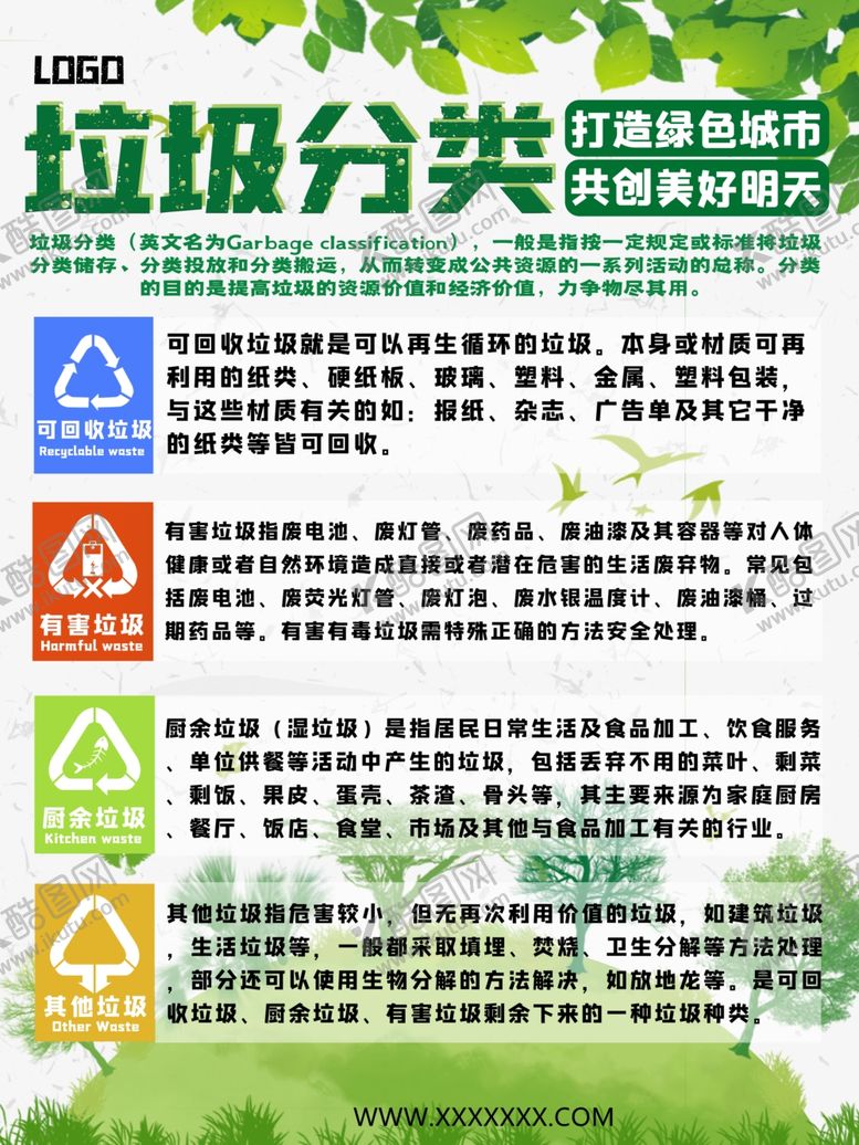 编号：96426605152157573953【酷图网】源文件下载-垃圾分类