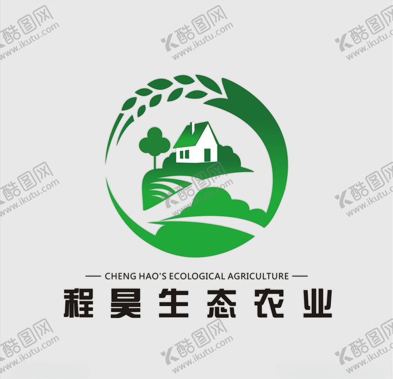 编号：18358510250052313683【酷图网】源文件下载-生态农业标志