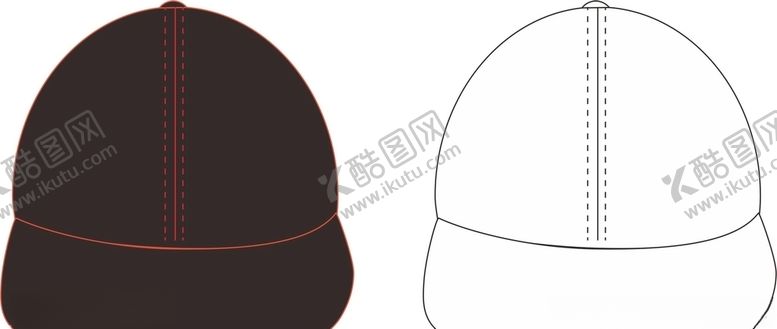 编号：56990405130335186442【酷图网】源文件下载-帽子图稿模型（矢量）
