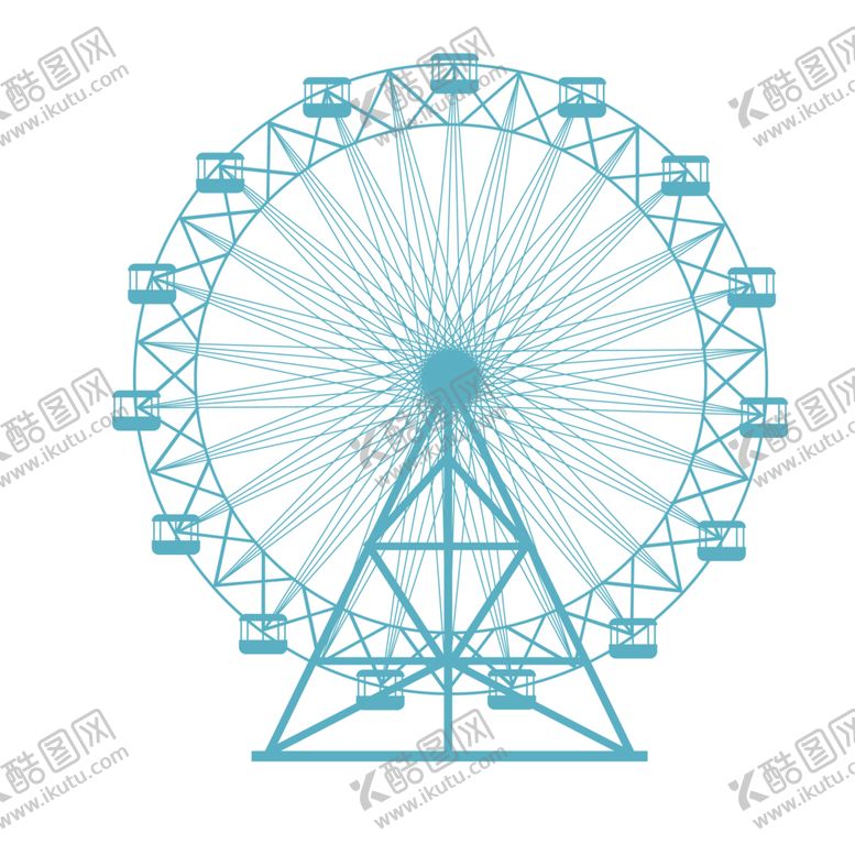 编号：41453710110209386336【酷图网】源文件下载-摩天轮