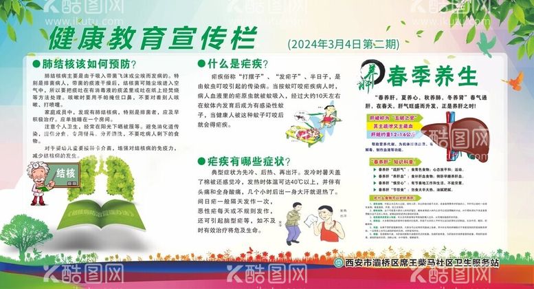 编号：46086512230922334267【酷图网】源文件下载-健康教育宣传栏