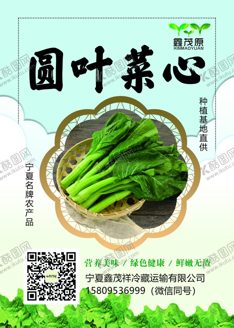 编号：81342809161606066315【酷图网】源文件下载-圆叶菜心