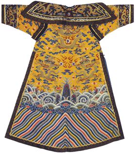 汉服素材中式装古代装花官府