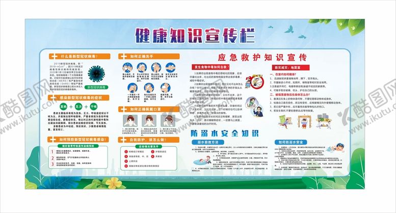 编号：56919201250553274802【酷图网】源文件下载-健康知识宣传栏