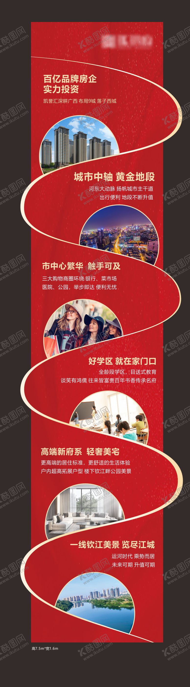 编号：38244509062314085565【酷图网】源文件下载-地产价值点长图海报