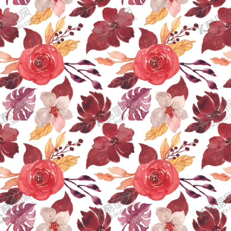 编号：54869910042334328254【酷图网】源文件下载-花卉底纹