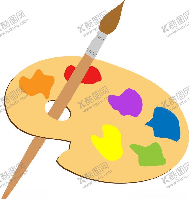 编号：95479406270723158633【酷图网】源文件下载-画笔画盘