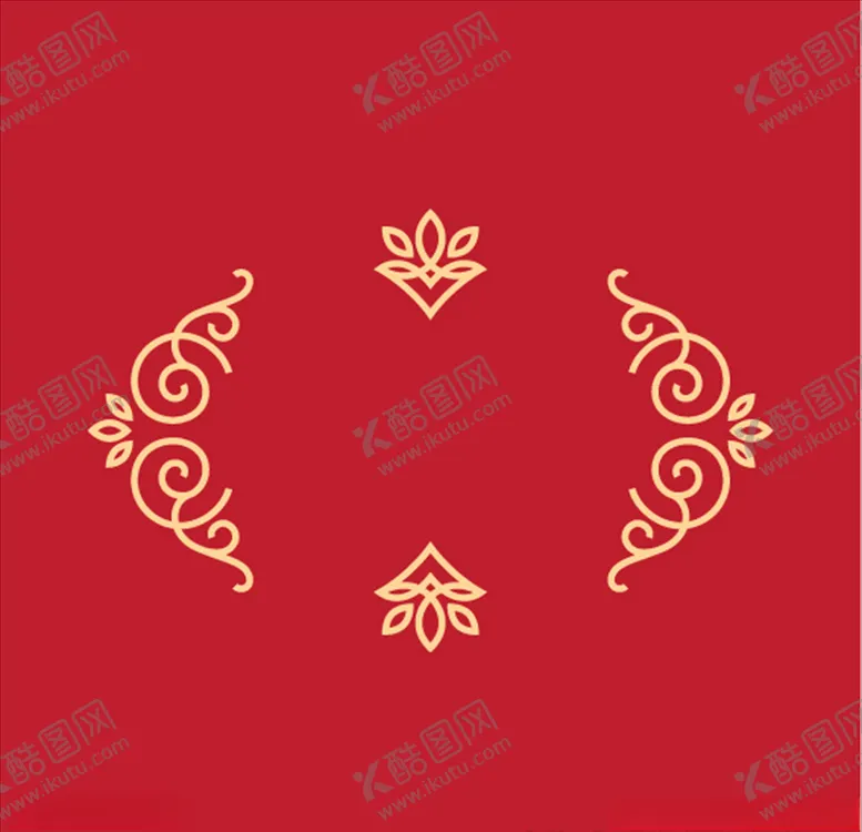 编号：61708004190233254301【酷图网】源文件下载-金色花纹