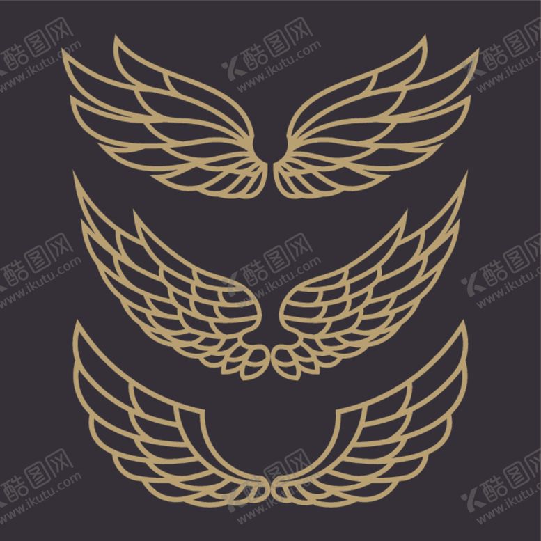 编号：72294310181719566392【酷图网】源文件下载-翅膀logo