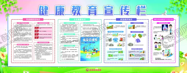 编号：39011902082208173693【酷图网】源文件下载-健康教育宣传栏