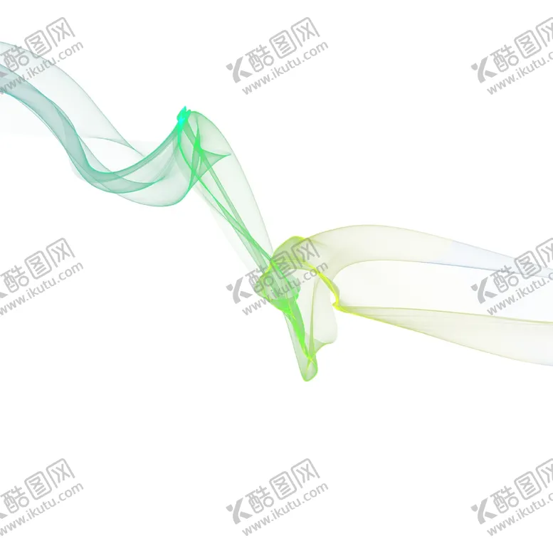 编号：50502406300930405272【酷图网】源文件下载-绿色丝带