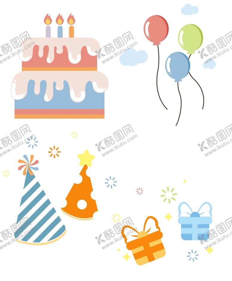 编号：13976210160721199847【酷图网】源文件下载-生日素材