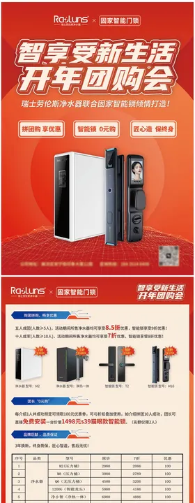 家电团购活动DM单页