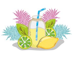 矢量标签素材折纸横幅彩色对话框