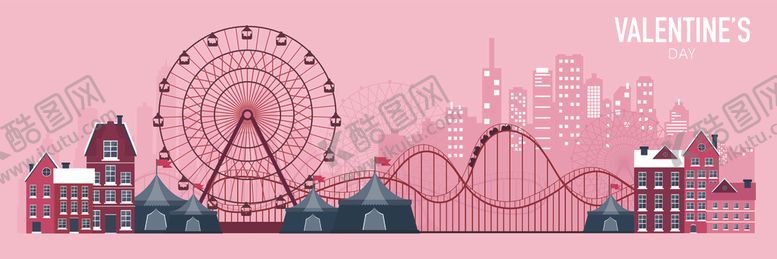 编号：92557501251914175735【酷图网】源文件下载-城镇游乐园