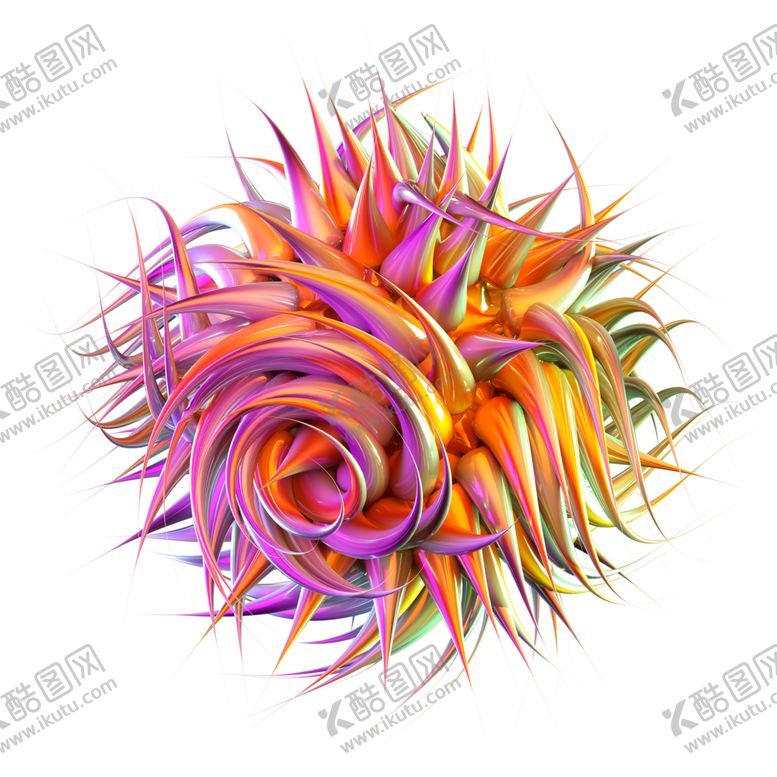 编号：25396807140416355944【酷图网】源文件下载-光谱微抽象