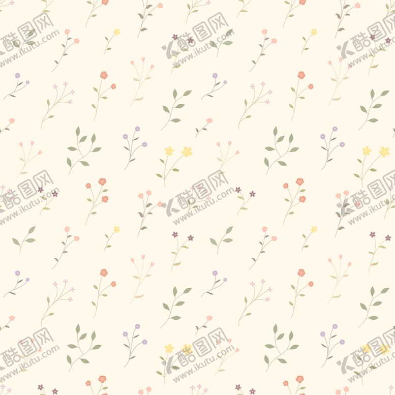 编号：72499510051605137215【酷图网】源文件下载-无缝花纹碎花