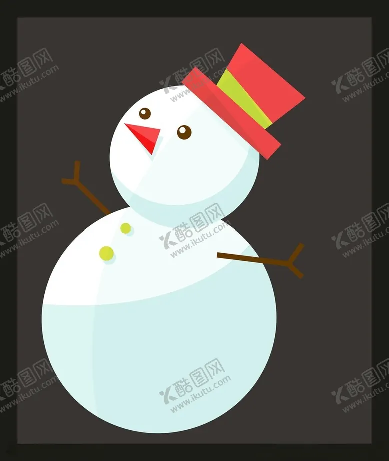 编号：53884502050556285782【酷图网】源文件下载-手绘雪人
