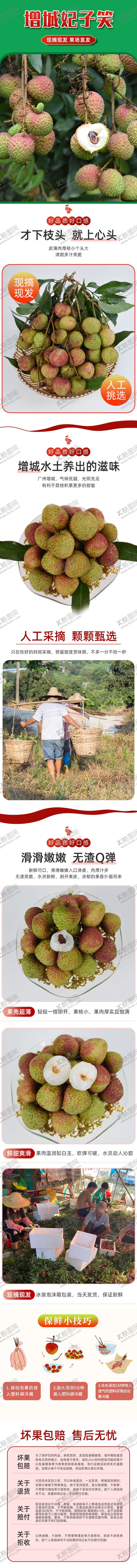 编号：37881201270525169668【酷图网】源文件下载-妃子笑荔枝详情