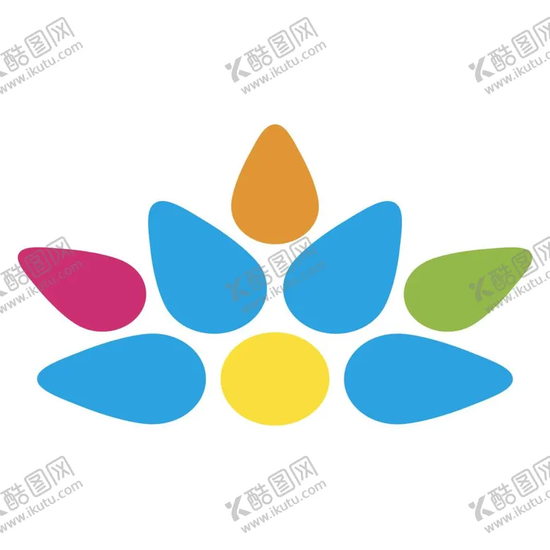编号：12224611260112405837【酷图网】源文件下载-花朵logo