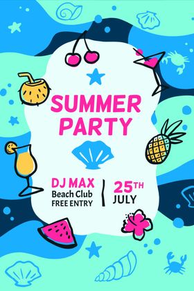 夏日海报